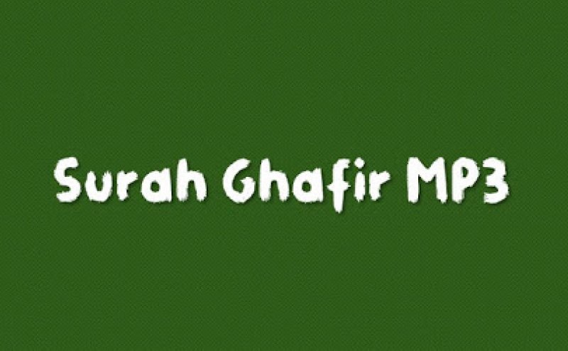 Surah Ghafir Mishary Rashid