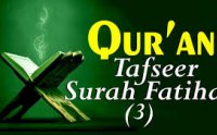 Surah Al-Fatiha Tafseer